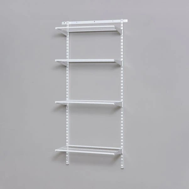 Elfa 4 Shelf Starter Kit 60x30cm 3 Elfa 4 Shelf Starter Kit 60x30cm - Image 2