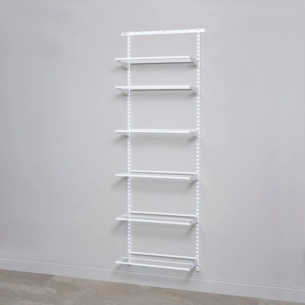 Elfa 6 Shelf Starter Kit 60x30cm 4 Elfa 6 Shelf Starter Kit 60x30cm - Image 2