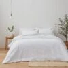 Edison Embossed Textured White Bedspread 2 Edison Embossed Textured White Bedspread -Home Furnishing Store 30788497