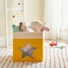 Star Mesh Ochre Foldable Box -Home Furnishing Store 30790401