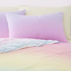 Rainbow Ombre Duvet Cover And Pillowcase Set -Home Furnishing Store 30792068 alt02