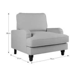 Beatrice Armchair, Chunky Soft Chenille 19 Beatrice Armchair, Chunky Soft Chenille -Home Furnishing Store 30792384 alt09