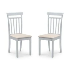Coast Set Of 2 Dining Chairs, Faux Linen -Home Furnishing Store 30794193 alt01
