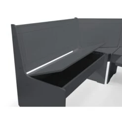 Newport 4 Seater Rectangular Corner Dining Table With 2 Benches 30 Newport 4 Seater Rectangular Corner Dining Table With 2 Benches -Home Furnishing Store 30794329 alt08