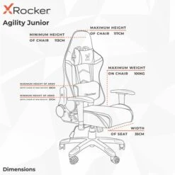 X Rocker Agility Junior Esports Gaming Chair -Home Furnishing Store 30795927 alt09