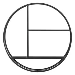 Marlo Round Metal Wall Storage Unit 7 Marlo Round Metal Wall Storage Unit -Home Furnishing Store 30797775 alt02