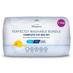 Fogarty Little Sleepers Perfectly Washable 7 Tog Cot Bed Duvet, Pillow & Mattress Protector Set -Home Furnishing Store 30797950 alt04