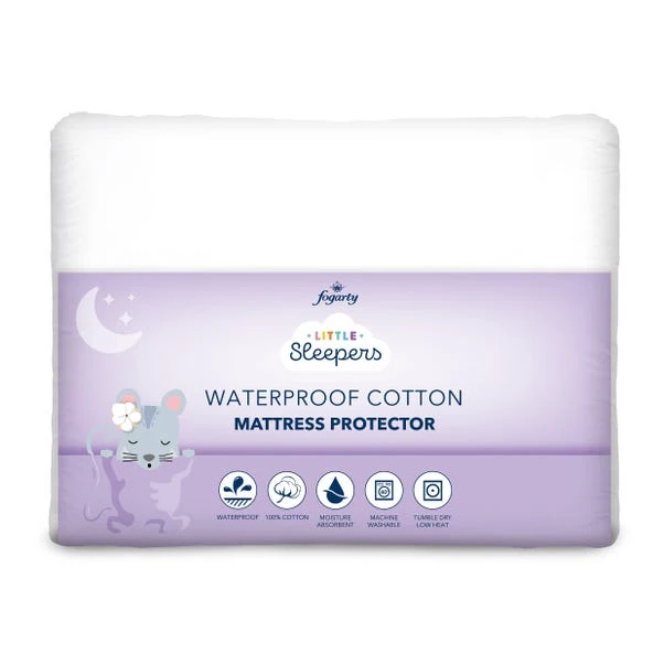Fogarty Little Sleepers Cotton Flannel Waterproof Mattress Protector 10 Fogarty Little Sleepers Cotton Flannel Waterproof Mattress Protector - Image 8