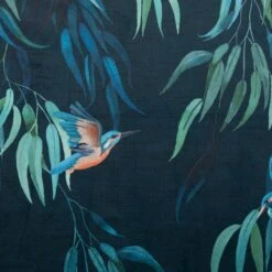 Kingfisher Peacock Roman Blind -Home Furnishing Store 30800333 alt01