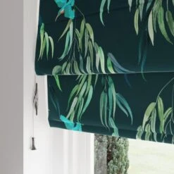 Kingfisher Peacock Roman Blind -Home Furnishing Store 30800333 alt05