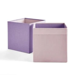 Set Of 2 Kids Foldable Cube Storage -Home Furnishing Store 30801373 alt01