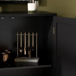 Franco Small Cabinet, Black -Home Furnishing Store 30801911 alt03