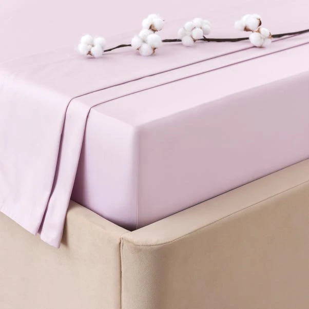 Dorma Smooth & Soft 300 Thread Count Cotton Sateen Flat Sheet 21 Dorma Smooth & Soft 300 Thread Count Cotton Sateen Flat Sheet - Image 19