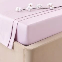 Dorma Smooth & Soft 300 Thread Count Cotton Sateen Flat Sheet 32 Dorma Smooth & Soft 300 Thread Count Cotton Sateen Flat Sheet -Home Furnishing Store 30802344 alt01