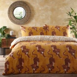 Furn. Tibetan Tiger Duvet Cover And Pillowcase Set -Home Furnishing Store 30803628