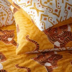 Furn. Tibetan Tiger Duvet Cover And Pillowcase Set -Home Furnishing Store 30803628 alt04
