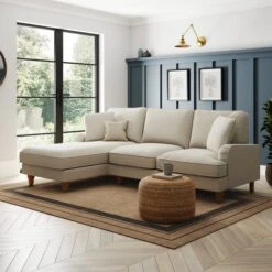 Beatrice Luna 4 Seater Corner Chaise Double Sofa Bed -Home Furnishing Store 30805288 alt01