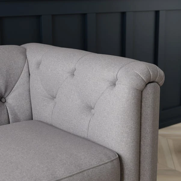 Chesterfield Soft Texture 3 Seater Sofa 7 Chesterfield Soft Texture 3 Seater Sofa - Image 5