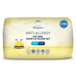 Fogarty Little Sleepers Anti-Allergy 4 Tog All Seasons Cot Bed Duvet & Pillow Set -Home Furnishing Store 30808769 alt04