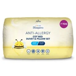 Fogarty Little Sleepers Anti-Allergy 7 Tog Cot Bed Duvet & Pillow Set -Home Furnishing Store 30808770 alt04