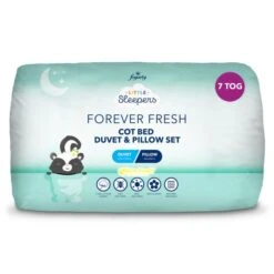 Fogarty Little Sleepers Forever Fresh Antibacterial 4 Tog All Seasons Cot Bed Duvet & Pillow Set -Home Furnishing Store 30808793 alt03