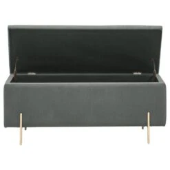 Mystica Velour Ottoman Storage Bench -Home Furnishing Store 30811452 alt05