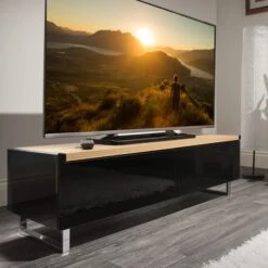Panorama Reversible Top Wide TV Stand For TVs Up To 60" 23 Panorama Reversible Top Wide TV Stand For TVs Up To 60" -Home Furnishing Store 30812426