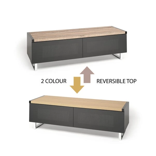 Panorama Reversible Top Wide TV Stand For TVs Up To 60" 12 Panorama Reversible Top Wide TV Stand For TVs Up To 60" - Image 10