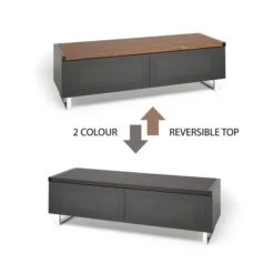 Panorama Reversible Top Wide TV Stand For TVs Up To 60" 18 Panorama Reversible Top Wide TV Stand For TVs Up To 60" -Home Furnishing Store 30812427 alt02