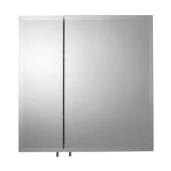 Wellington White Double Door Bi-View Steel Cabinet