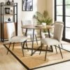 Brayden 4 Seater Round Dining Table