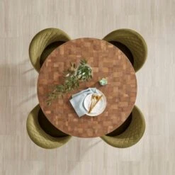 Brayden 4 Seater Round Dining Table -Home Furnishing Store 30815043 alt02