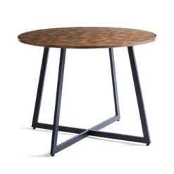 Brayden 4 Seater Round Dining Table -Home Furnishing Store 30815043 alt06