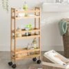 Bamboo Kitchen Trolley 2 Bamboo Kitchen Trolley -Home Furnishing Store 30816216