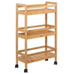 Bamboo Kitchen Trolley 9 Bamboo Kitchen Trolley -Home Furnishing Store 30816216 alt02