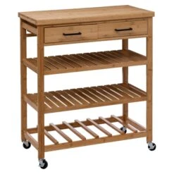 Linha Bamboo Kitchen Trolley -Home Furnishing Store 30816221 alt02