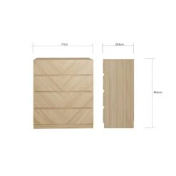 Taranto 4 Drawer Chest -Home Furnishing Store 30816969 alt09