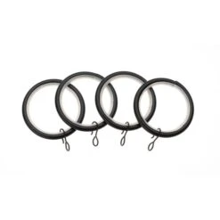 Universal Pack Of 4 19mm Curtain Rings -Home Furnishing Store 30817653