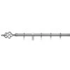 Universal Cage Extendable Metal Curtain Pole With Rings 1 Universal Cage Extendable Metal Curtain Pole With Rings -Home Furnishing Store 30817658