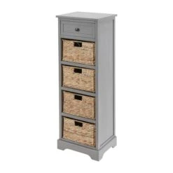Pacific Devonshire 5 Drawer Chest, Grey -Home Furnishing Store 30821662 alt02