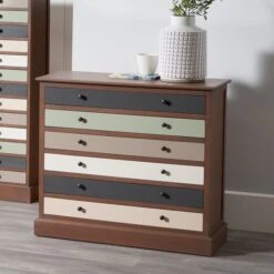 Pacific Loft 6 Drawer Chest, Pine 14 Pacific Loft 6 Drawer Chest, Pine -Home Furnishing Store 30821666