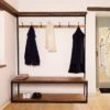 Charnwood Large Coat Rack With Shoe Tidy -Home Furnishing Store 30824963