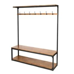 Charnwood Large Coat Rack With Shoe Tidy -Home Furnishing Store 30824963 alt03