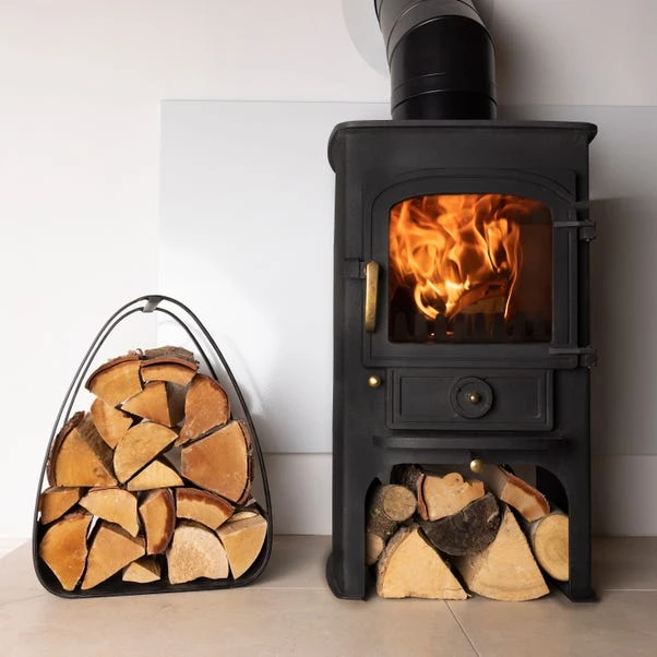 Snug - Fireside Larch Iron Firewood Hold 3 Snug - Fireside Larch Iron Firewood Hold