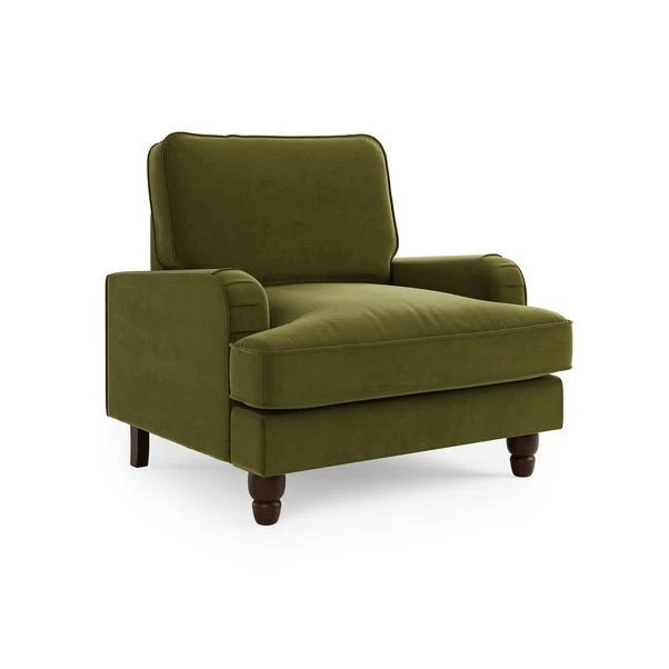 Beatrice Armchair, Matte Velvet 12 Beatrice Armchair, Matte Velvet - Image 10