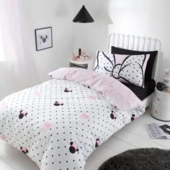 Disney Minnie Mouse Duvet Cover And Pillowcase Set 34 Disney Minnie Mouse Duvet Cover And Pillowcase Set -Home Furnishing Store 30826479
