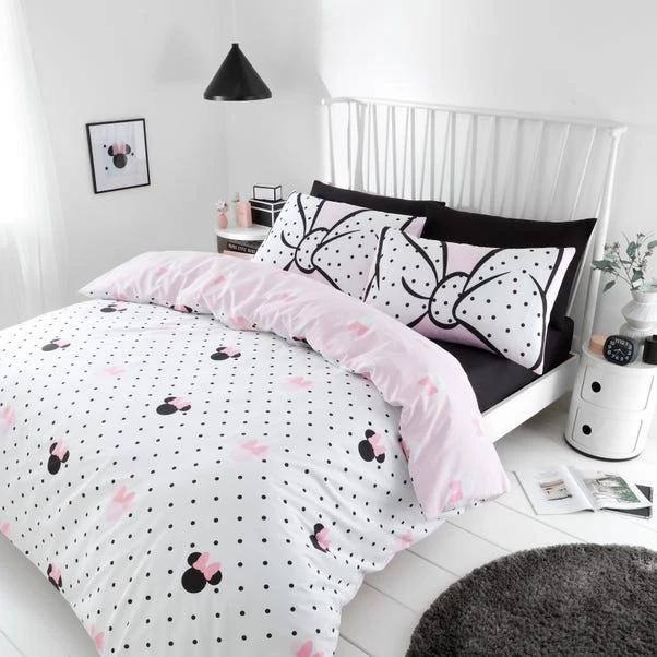 Disney Minnie Mouse Duvet Cover And Pillowcase Set 3 Disney Minnie Mouse Duvet Cover And Pillowcase Set