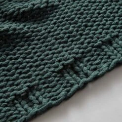 Chunky Knit Recycled Throw 130cm X 170cm 40 Chunky Knit Recycled Throw 130cm X 170cm -Home Furnishing Store 30826699 alt03