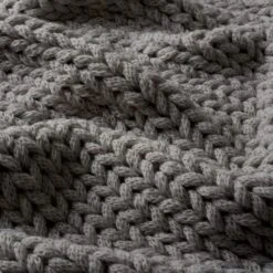 Chunky Knit Recycled Throw 130cm X 170cm 30 Chunky Knit Recycled Throw 130cm X 170cm -Home Furnishing Store 30826706 alt03