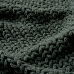 Chunky Knit Recycled Throw 130cm X 170cm 25 Chunky Knit Recycled Throw 130cm X 170cm -Home Furnishing Store 30826707 alt03